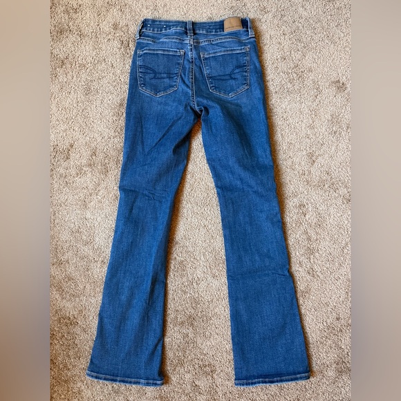 American Eagle High Rise Skinny Kick Jeans - Picture 5 of 6